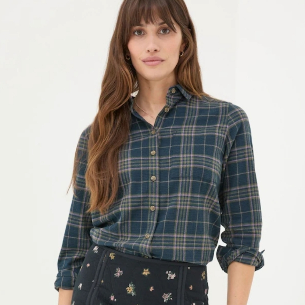 FATFACE OLIVIA COTTON SHIRT